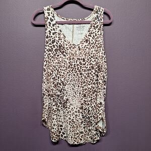 Torrid Super Soft Knits leopard print long tank 2x plus size